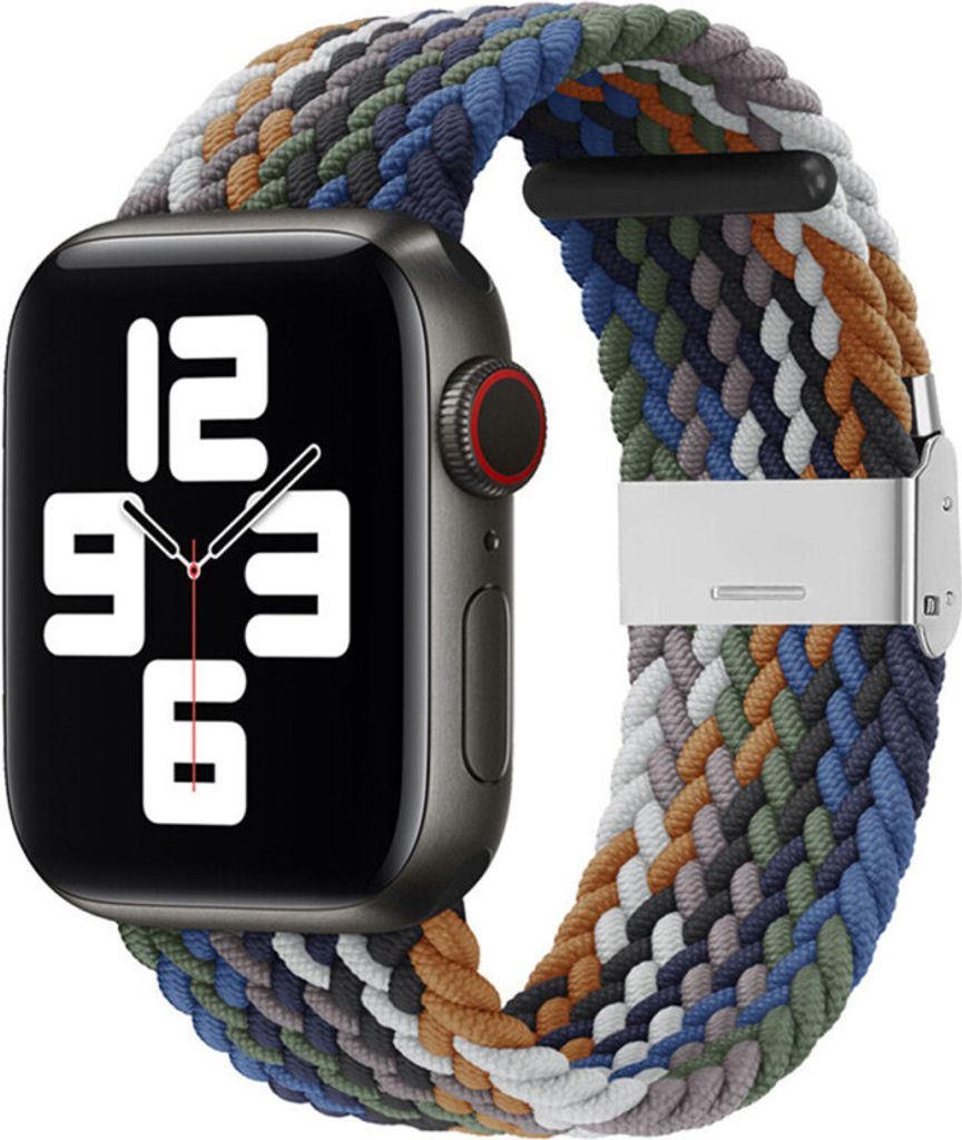 Hochwertiges Armband für Apple Watch 1 / 2 / 3 / 4 / 5 / 6 / 7 / 8 / 9 / SE / SE 2 (38 / 40 / 41mm) - Mehrfarbig 1 KP31291
