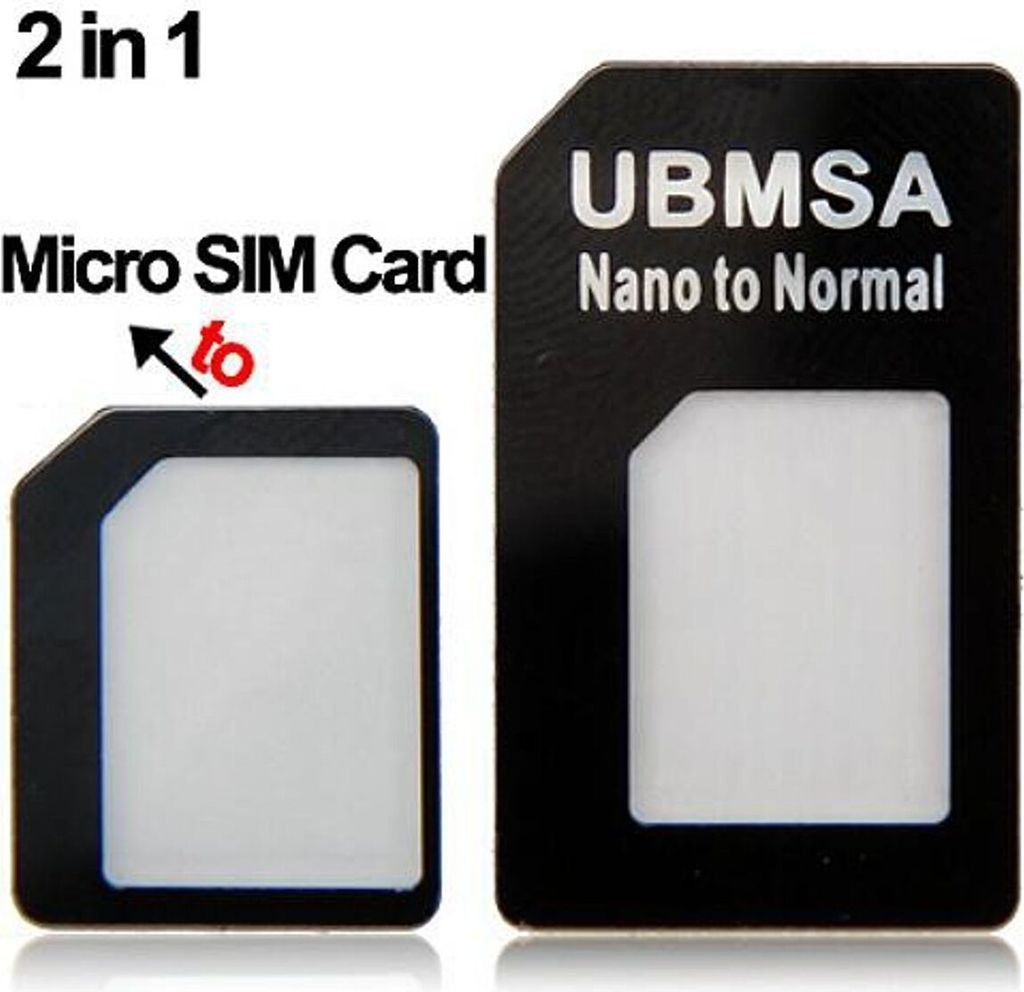Nano/Micro Sim Adapter Produktbild 