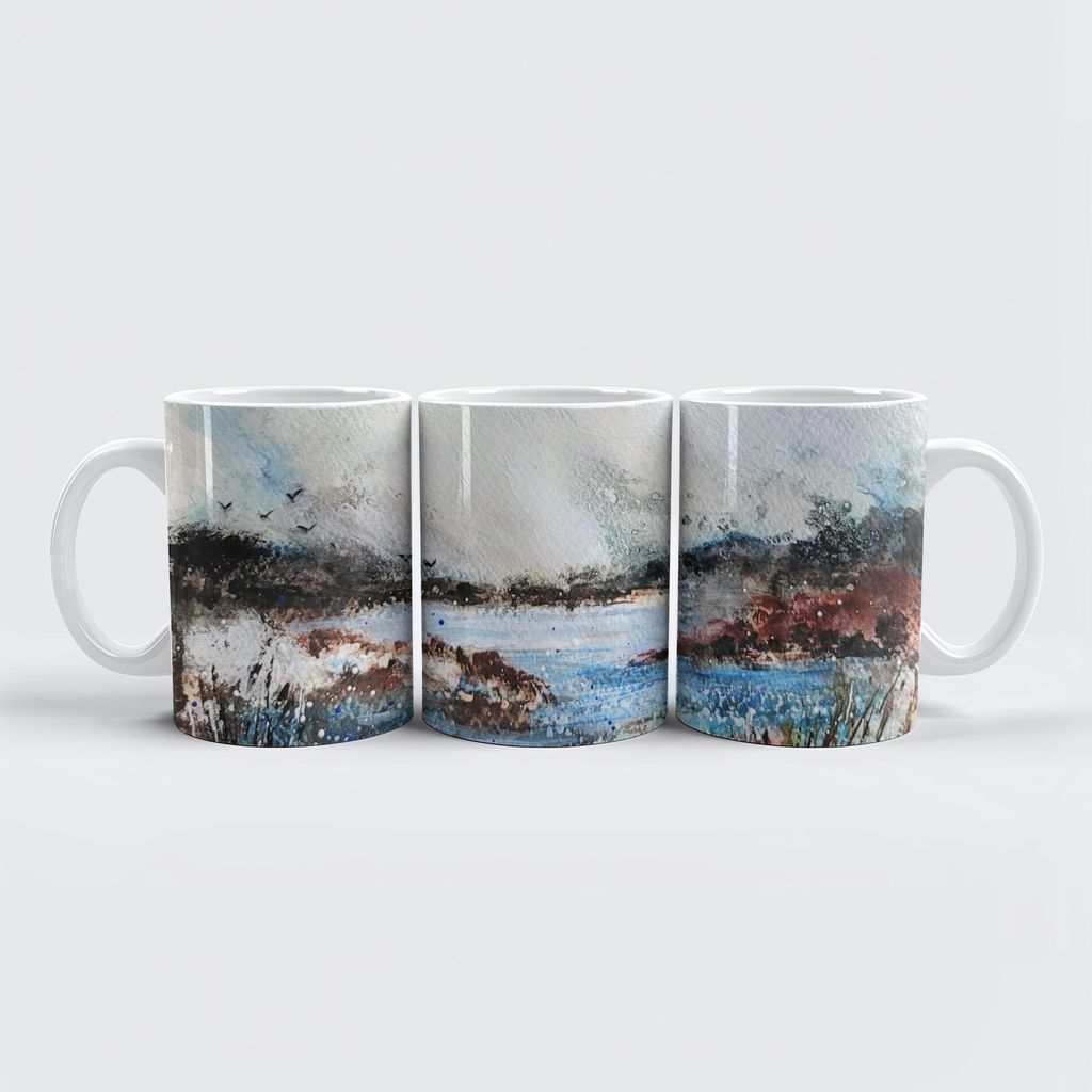 raxxa Premium-Tasse "Verweilen am See"