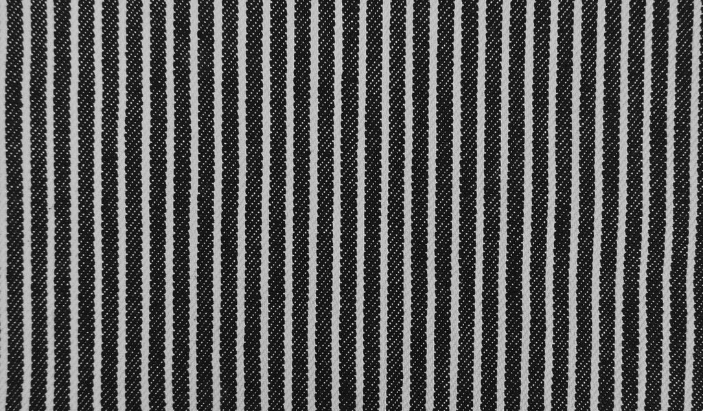 Washed Jeans Streifen LISSY Schwarz