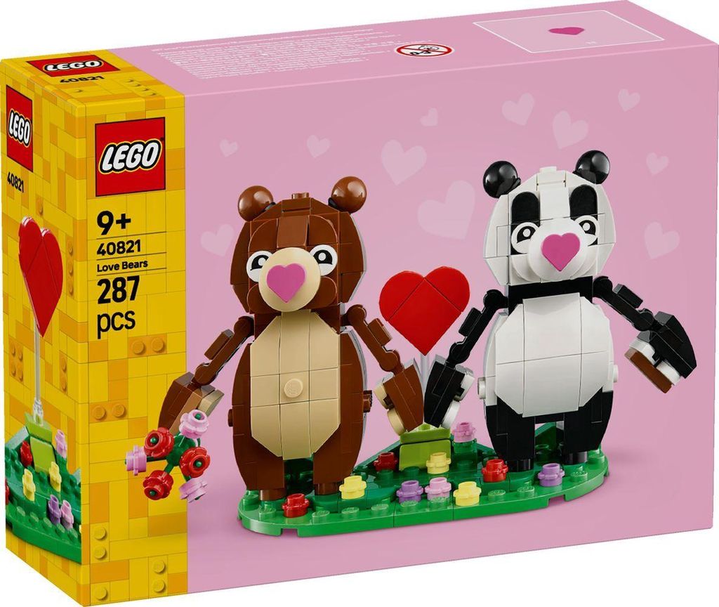 LEGO Iconic Liebesbären, Bausatz, 9 Jahr(e), Kunststoff, Produktbild 