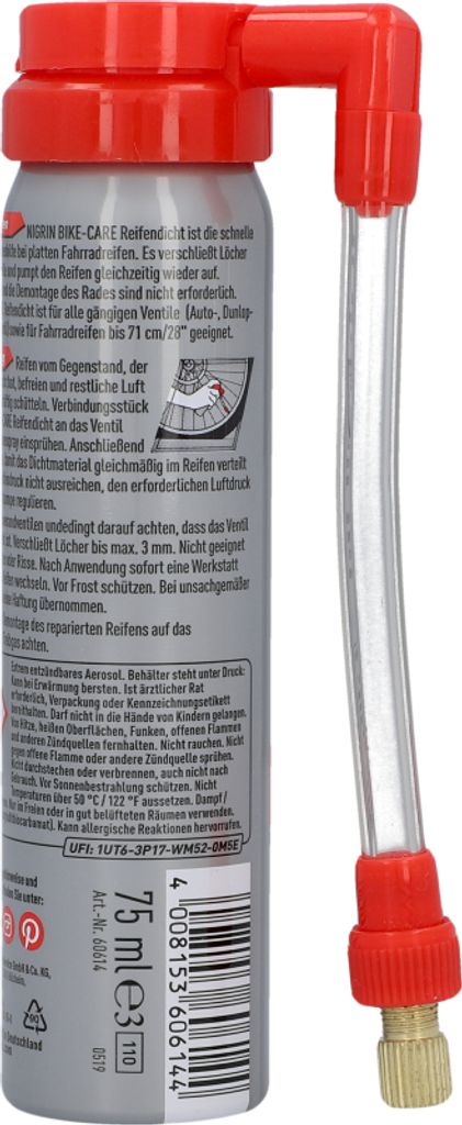NIGRIN BIKE-CARE E-Bike- und Fahrrad Reifen-Dicht - 75ml Produktbild 6