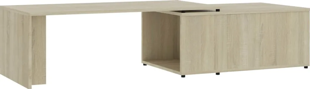 Tavolino in rovere Sonoma 150x50x35 cm materiale a base di legno - 9