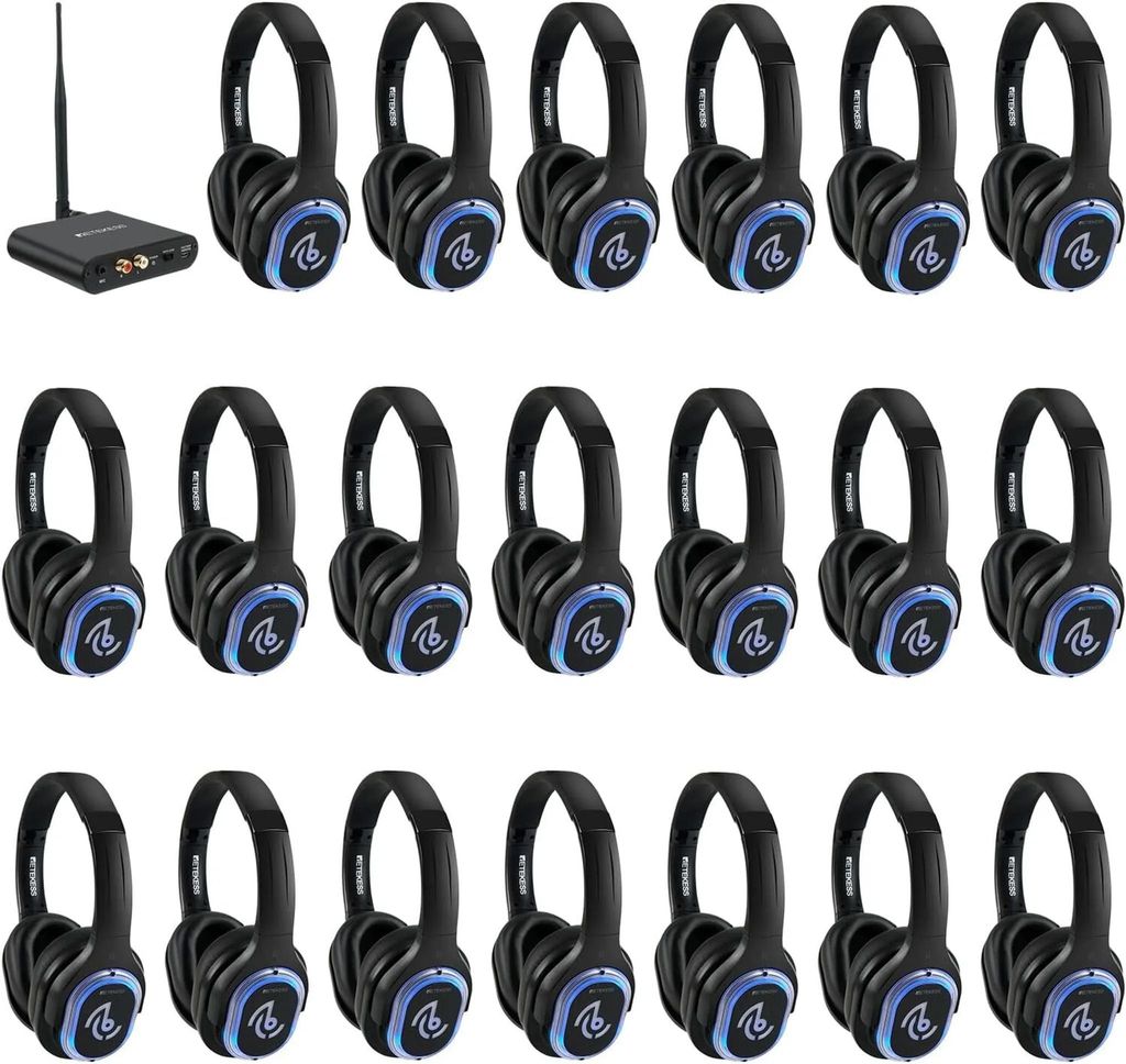 Retekess TA004 Silent Disco Starter Kit, bezdrôtové Obrázok produktu 