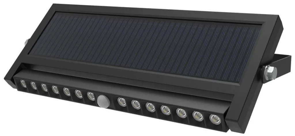 Applique Solaire 10W Anti-Zone Sombre avec Détecteur Automatique