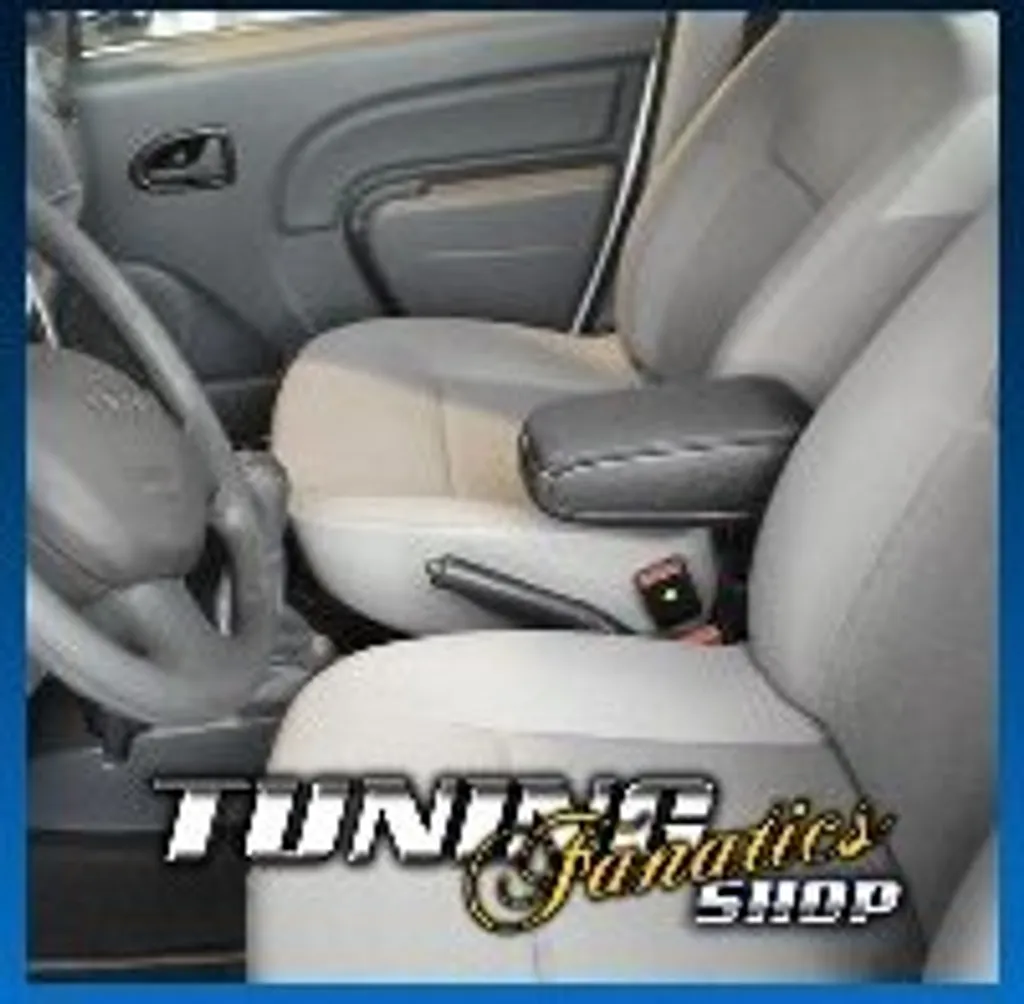 Bracciolo Auto MAL Dacia Logan Sandero Tessuto Nero - Comfort Viaggio