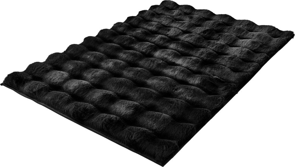 Kleine Wolke Tapis de bain CLOUD Noir 70 x 120 cm Image du produit 