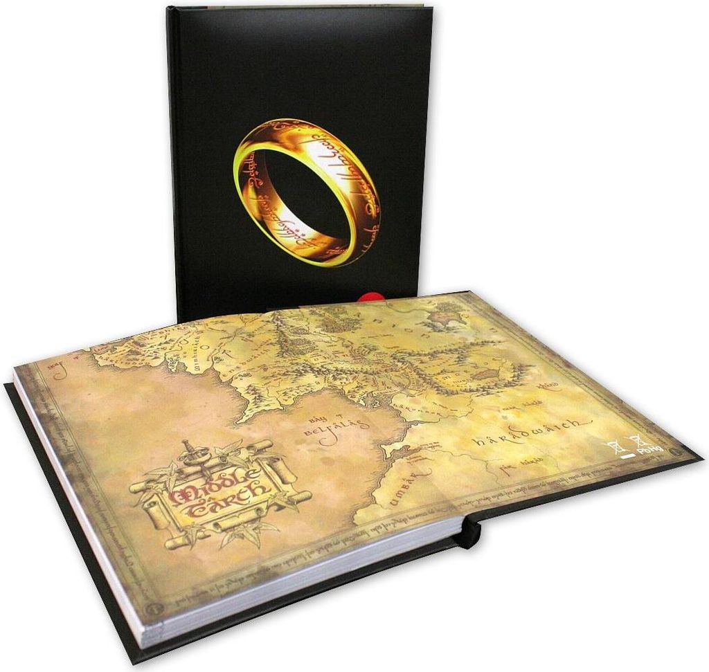 SD Toys Herr der Ringe Notizbuch mit Leuchtfunktion Der Eine Ring SDTLTR89184