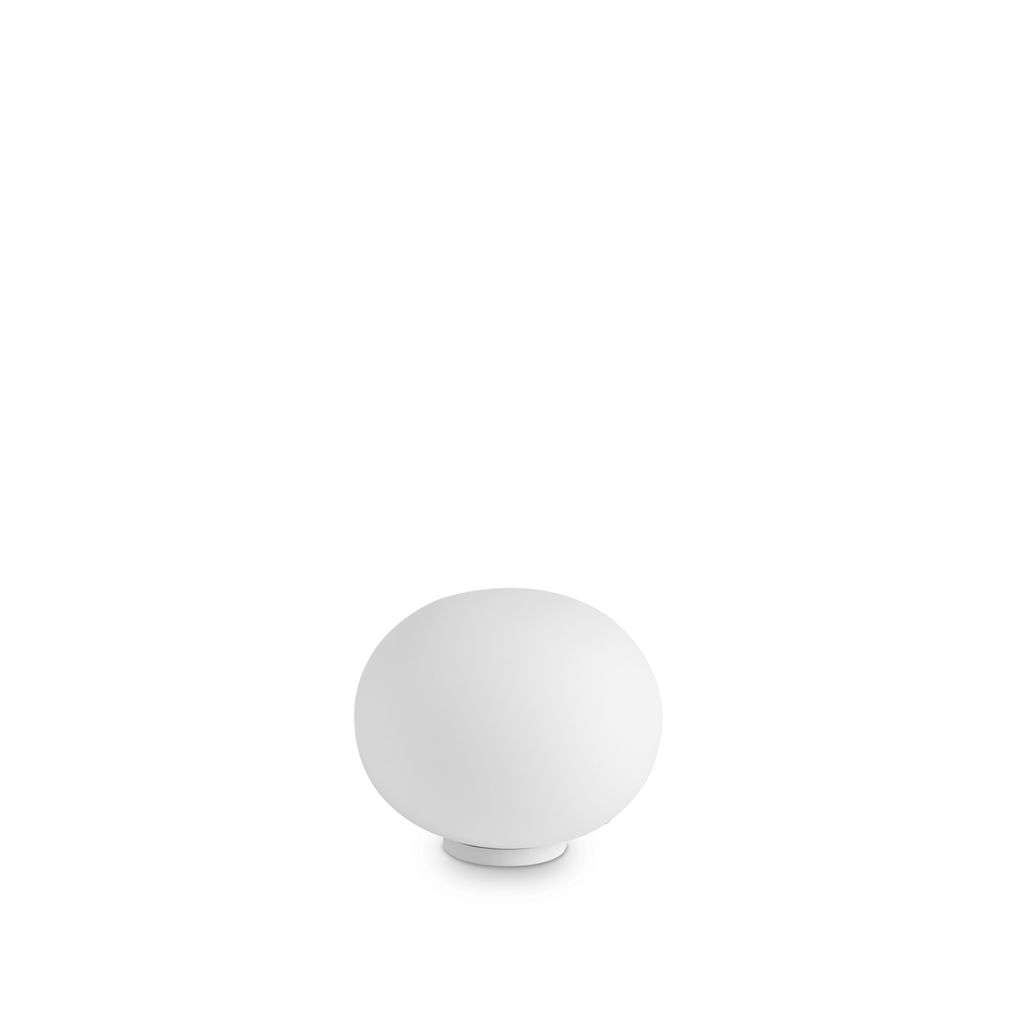 Smarties Zeitgenössische Tischlampe Metall Weiß 1 Licht E27 42W Ip20