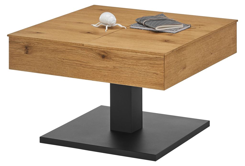 Couchtisch HARPER AMBOISE LBH 70x70x45 cm braun Wohnzimmertisch