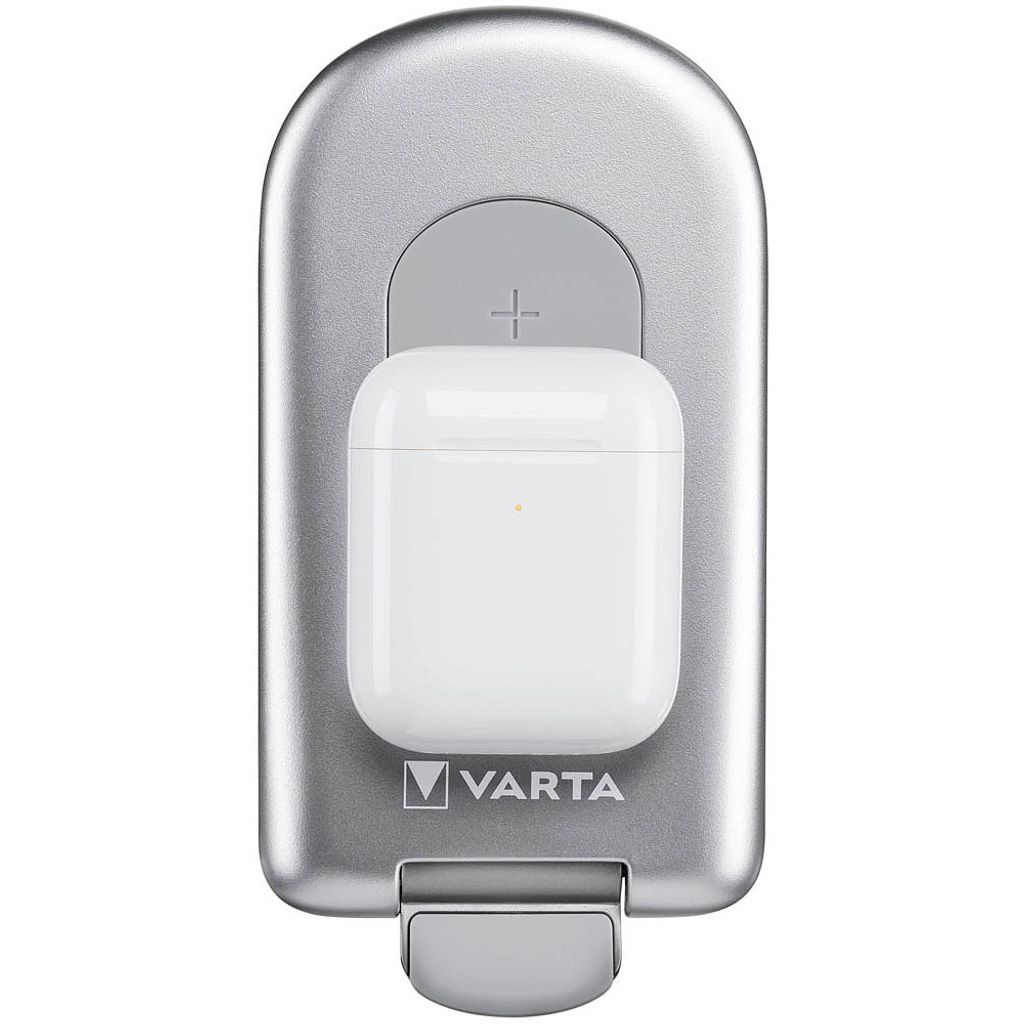 VARTA Ladegerät "Ultra Fast Wireless Charger" silber