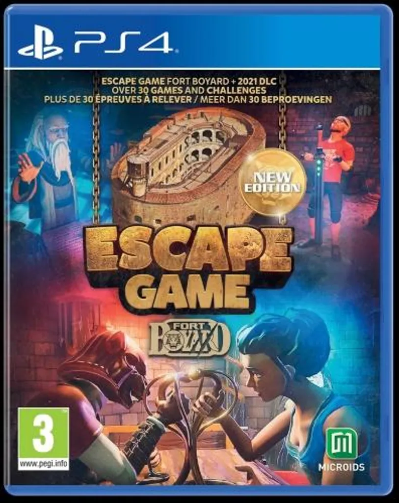 Fort Boyard Nouvelle Édition PS4 avec épreuves inédites et énigmes
