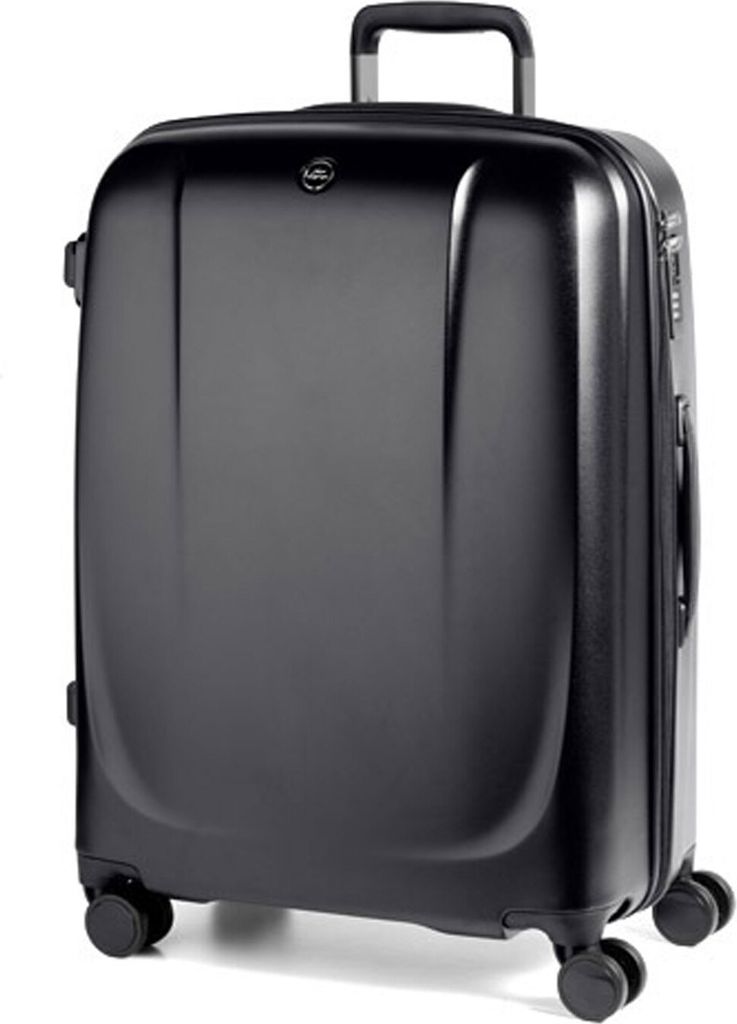 Mittelgroße Hartschalen Koffer Schwarz 67 cm March Reisekoffer Trolley