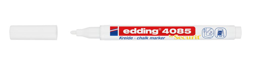 edding 4085 pennarello a gesso bianco 1,0 - 2,0 mm, 1 pz. Immagine del prodotto 