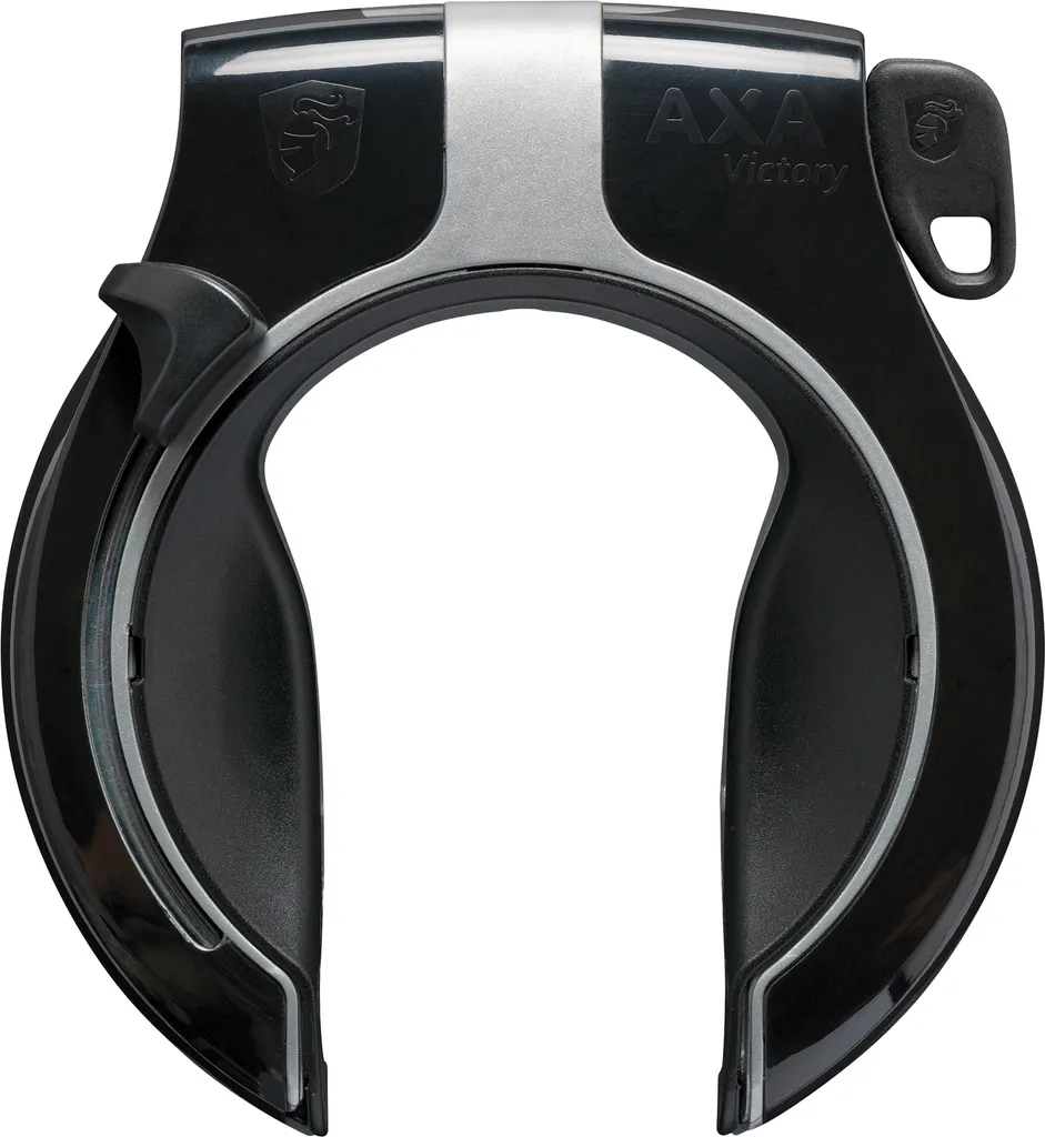 Antivol de cadre Victory noir fixation cadre 57.019-2 pour vélo de ville