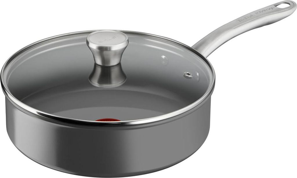 Tefal Renew+ Tiefe Pfanne mit Tablett 24 cm Keramik C4243253