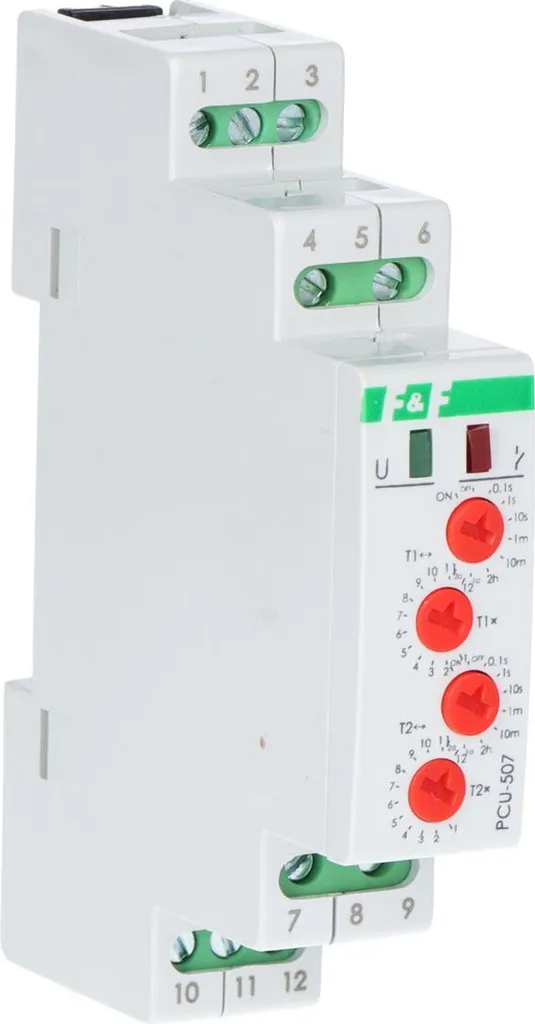 Relais temporisé PCU-507 : solution pour cycles automatiques 230V