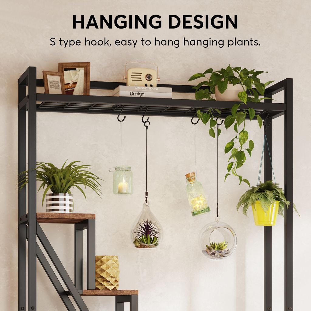 Tribesigns Blumenständer, 7 Ebenen großes Pflanzenregal mit Produktbild 7