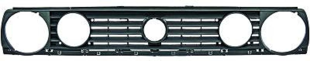 DIEDERICHS 2211044 Kühlergrill Frontgrill für VW GOLF II (19E, 1G1) Schwarz