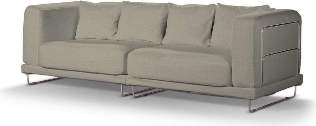Dekoria Bezug für Tylösand 3-Sitzer Sofa nicht ausklappbar, beige- grau, Bezug für Tylösand 3-Sitzer