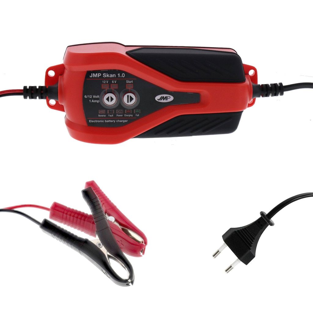 JMP Skan 1.0 Batterie Ladegerät 1A - 6V / 12V für Motorrad Produktbild 6