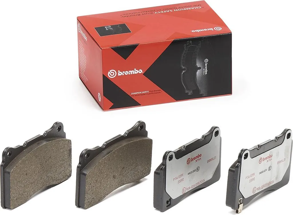 Brembo P 54 039X plaquettes de frein avec technologie de friction Xtra