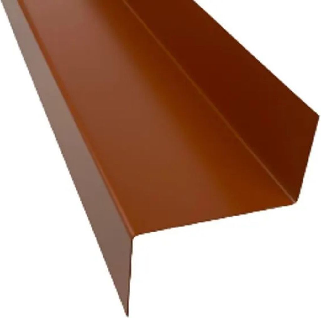 1 m Z Profil Z Winkel Abdeckprofil Stufenprofil Alu rot RAL 8004 50 x 50 x 50 mm