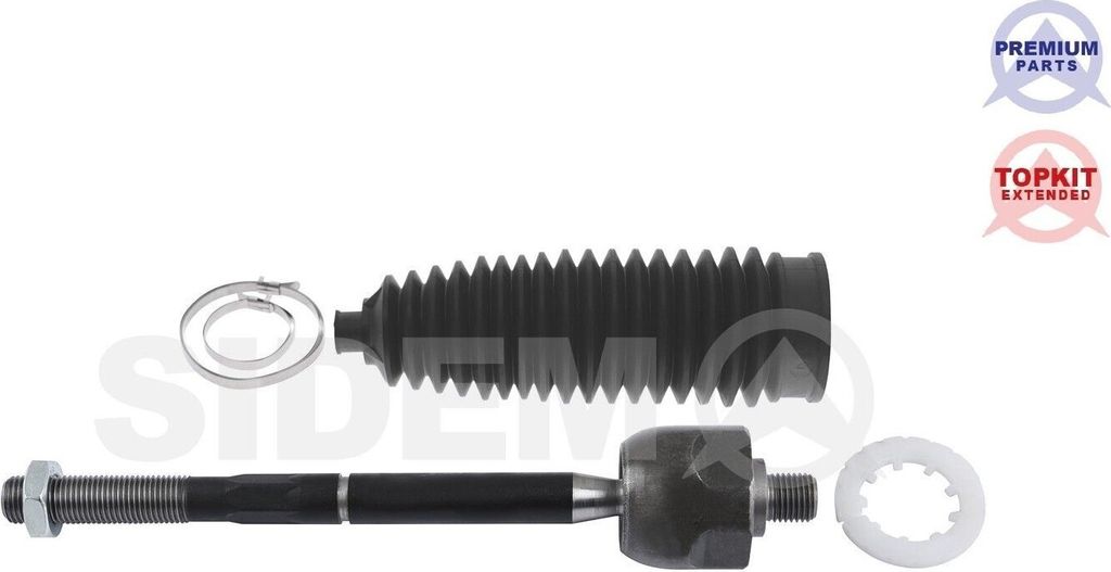 SIDEM Reparatursatz Axialgelenk Spurstange 5111 Vorne beidseitig passend für MERCEDES-BENZ CITAN Kasten (415) 205mm