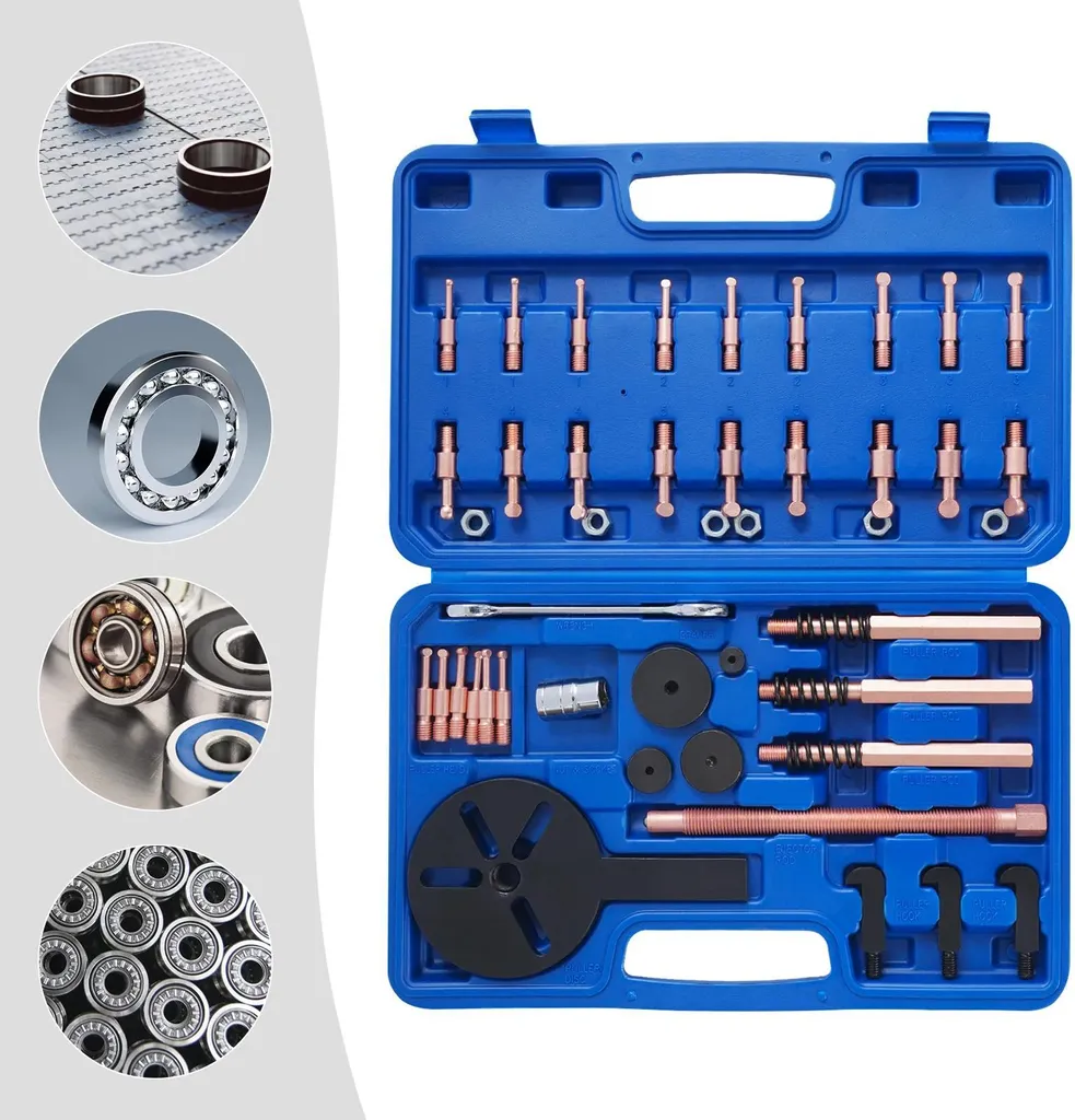 Extracteur de roulements robuste en acier au carbone avec mallette pro