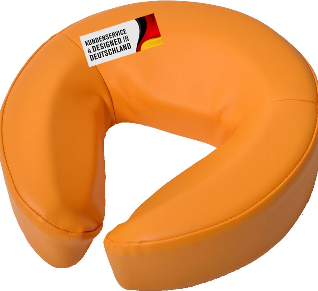 Kopfpolster Gesichtspolster Nackenpolster (Gelb)