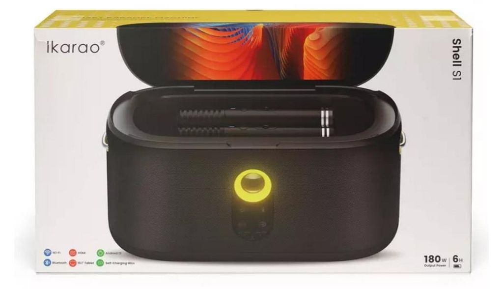 Ikarao Shell S1, 280 W, Bezdrôtový, Microsd (transflash), Obrázok produktu 