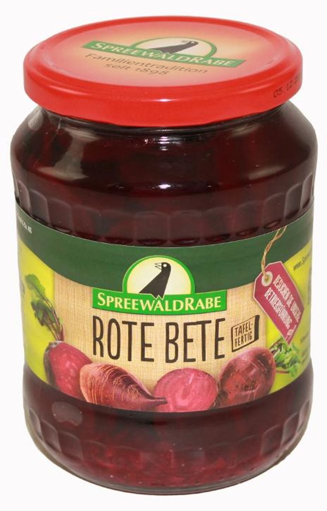 Rote Bete von Spreewald-Rabe (720 ml Glas) Produktbild 