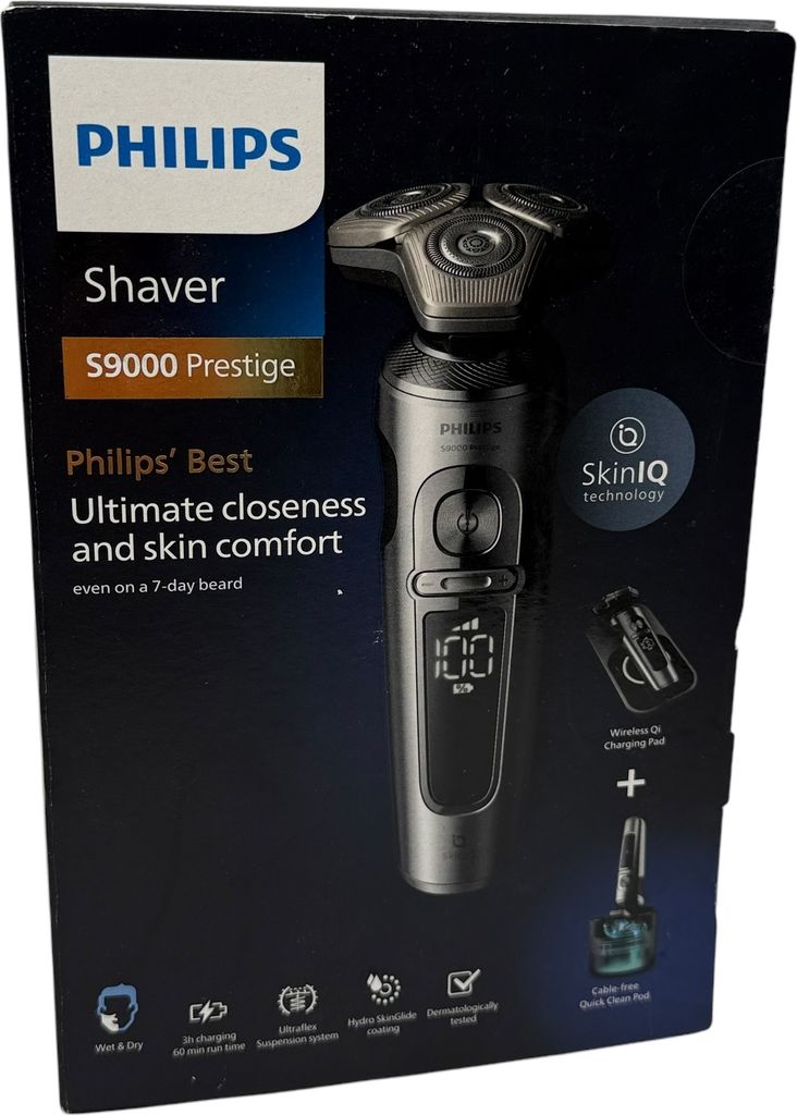 Philips S9000 Prestige, rasoio ad umido e a secco per uomo Immagine del prodotto 