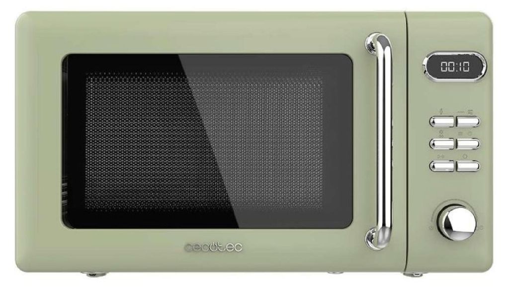 CECOTEC 01712 - Mikrowelle 20L mit Grill proclean 5110 retro green