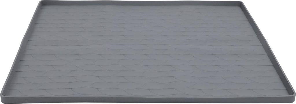 23.62 x 23,62 Zoll Waschmaschine und Trockner oberer Deckelstaub -Wasserz?hler Silikonpolster fr W?scheraum grau