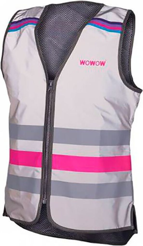 Sicherheitsweste Lucy FR Polyester / Mesh Grau / Pink MT Produktbild 