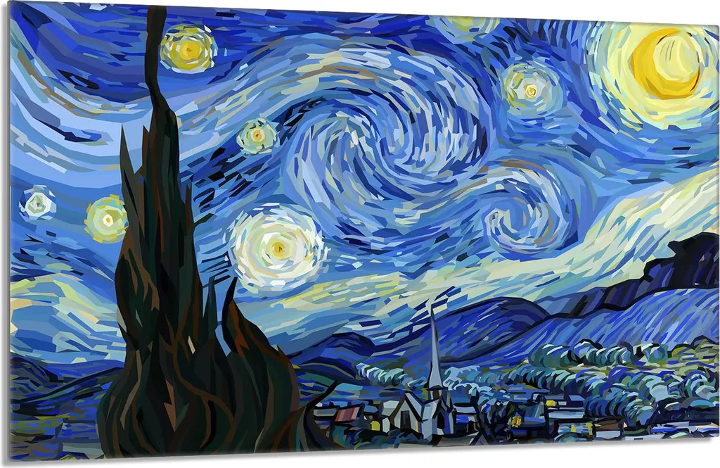 Piastra Copri Piano Cottura 80x52cm - Emozioni Art in Vetro Temperato