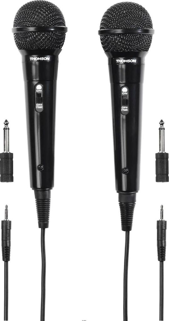 M135D Dynamisches Mikrofon, Karaoke, 2er-Pack (00131780)