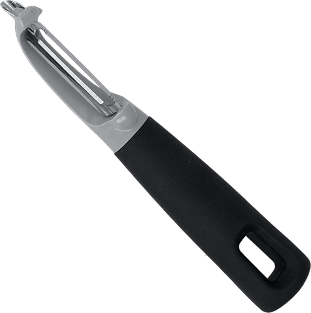 Metaltex 239010000 Sparschäler gerade - MAXIMO - mit Soft-Touch Griff / Spar-Schäler