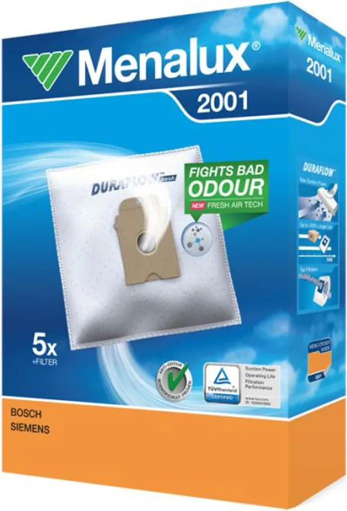 Recensione Sacchetti Menalux 2001: Performance Bosch & Siemens
