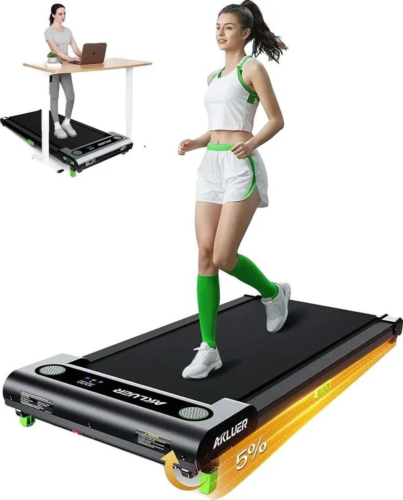 Tapis de course Akluer 480L-A : sport à la maison sans bruit et avec pente