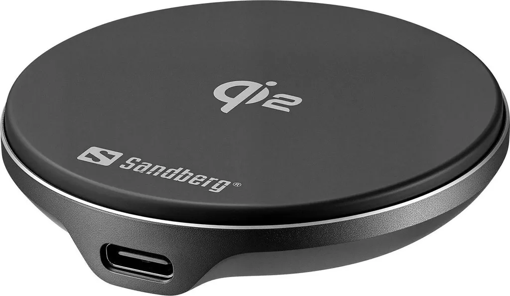 Sandberg Wireless Charger Magnet Qi2 - Chargeur Ultra Rapide Magnétique