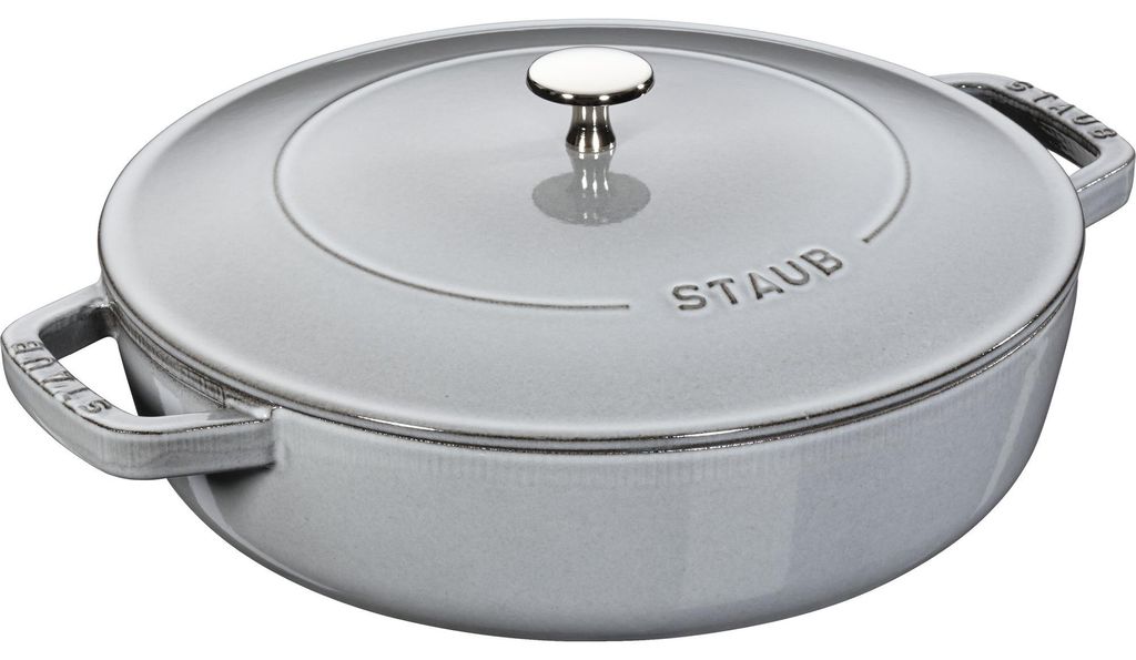 Staub Chistera brytfanna 28cm szara Zdjęcie produktu 