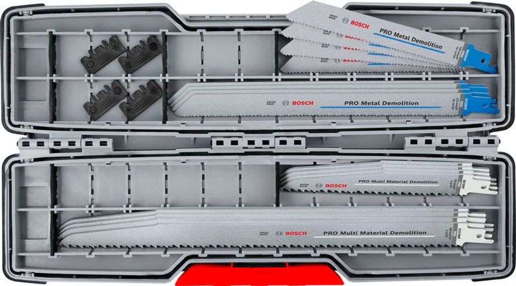 PRO Tough Box Demolition Säbelsägeblatt Set, 16-tlg.