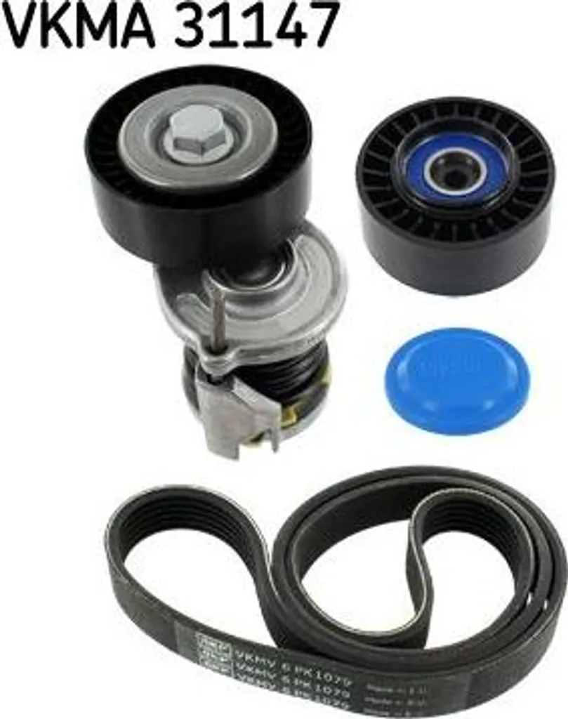 Évitez la casse moteur sur VW Crafter avec ce kit courroie SKF complet