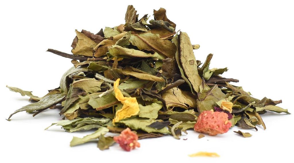 Erdbeere mit Guave - Weißer Tee, 100g Produktbild 
