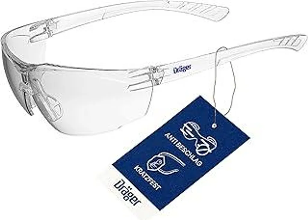 Dräger X-pect 8320 Occhiali Protettivi Professionali EN 166 - 1