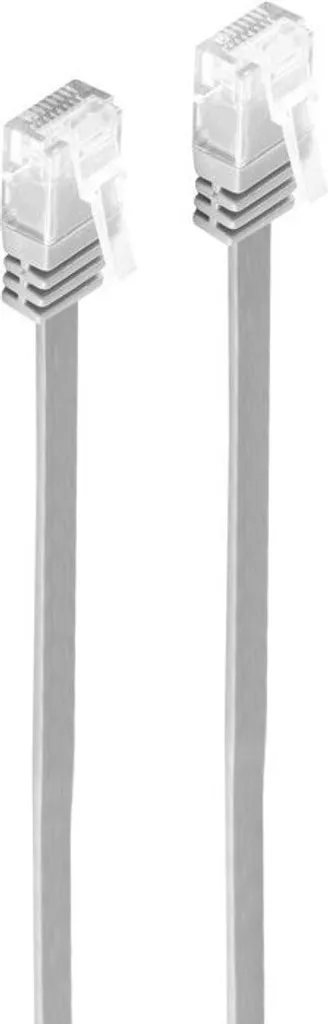 Cavo LAN Piatto Cat.6 Slim 0,25m | Design Invisibile per Home Office