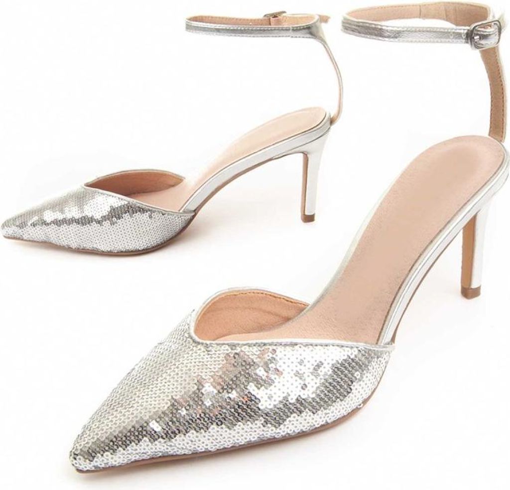 Montevita Heel Shoe Festshoe2 Silber