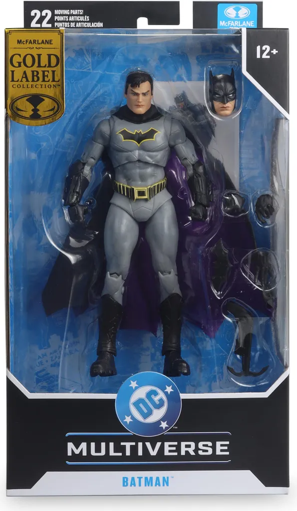 Batman Figurine DC Multiverse 18 cm Idéale pour Exposition et Vitrine DC